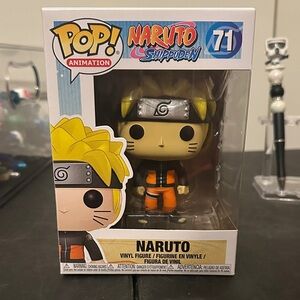 Funko Pop Naruto Shippuden Figure with Orange and Yellow